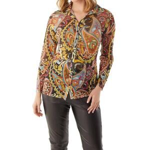 NEW ISLE dali blouse in la dee da